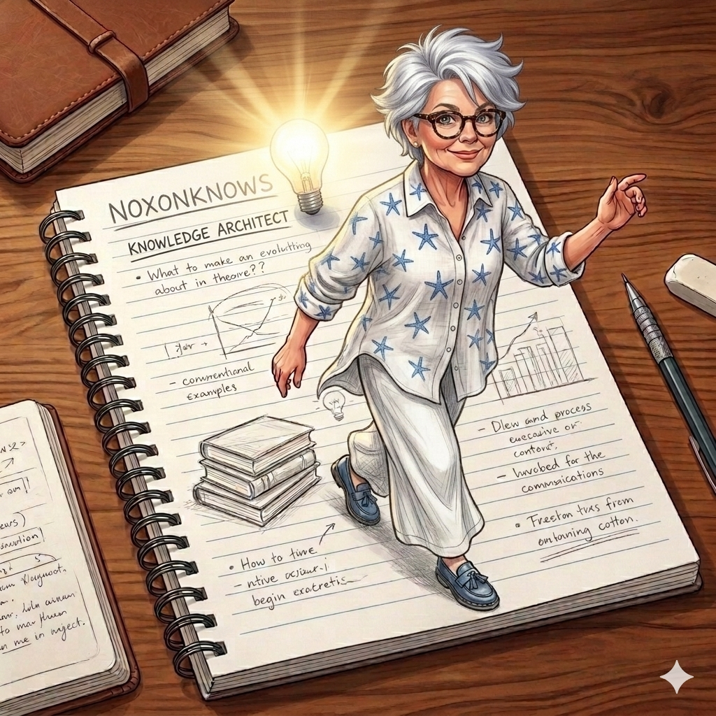 Illustration of founder walking out of chaos and exuding calm clarity and vision