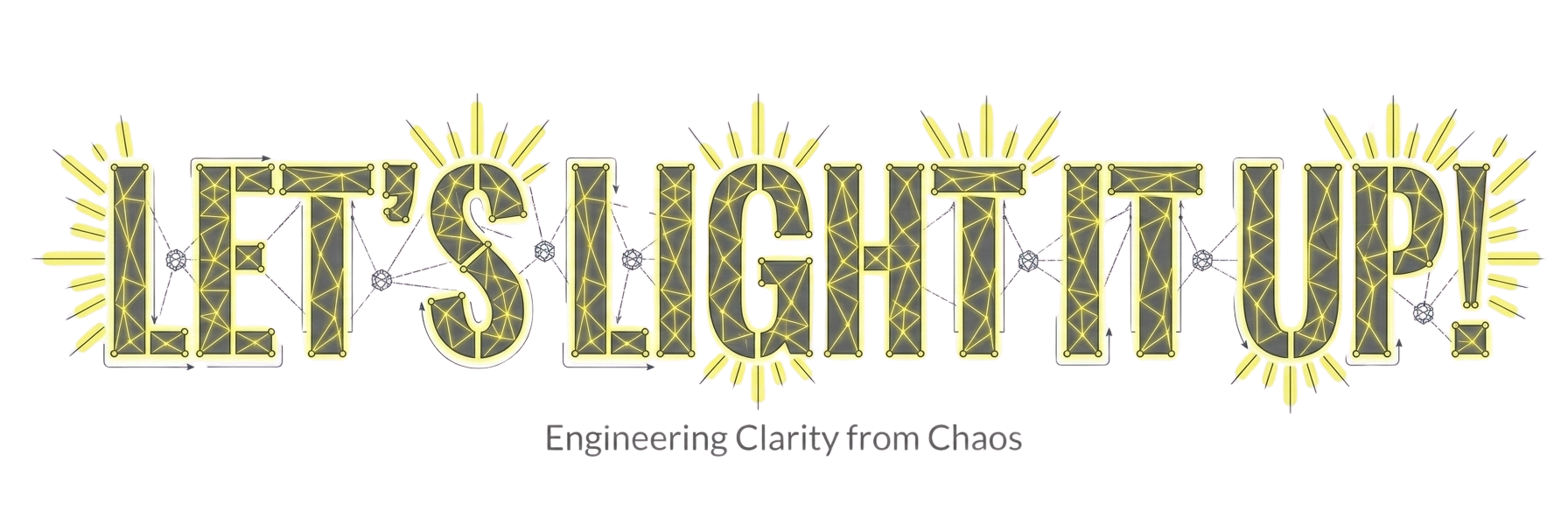 Illustration "Let's Light It UP!"